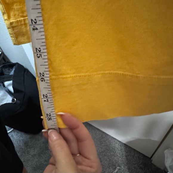 NWT - Women's Sunny Yellow Wide Leg Pants - Picture 6 of 7